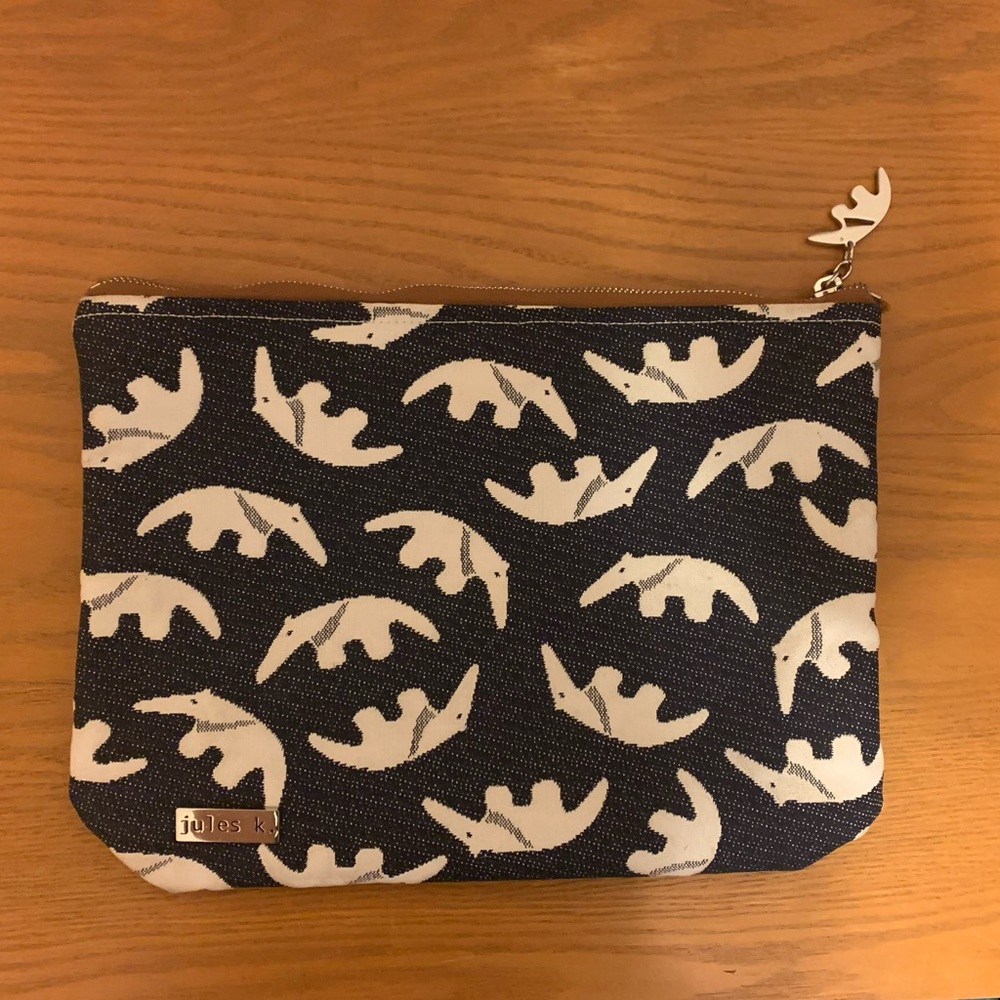 Jules K. Anteater zipper pouch